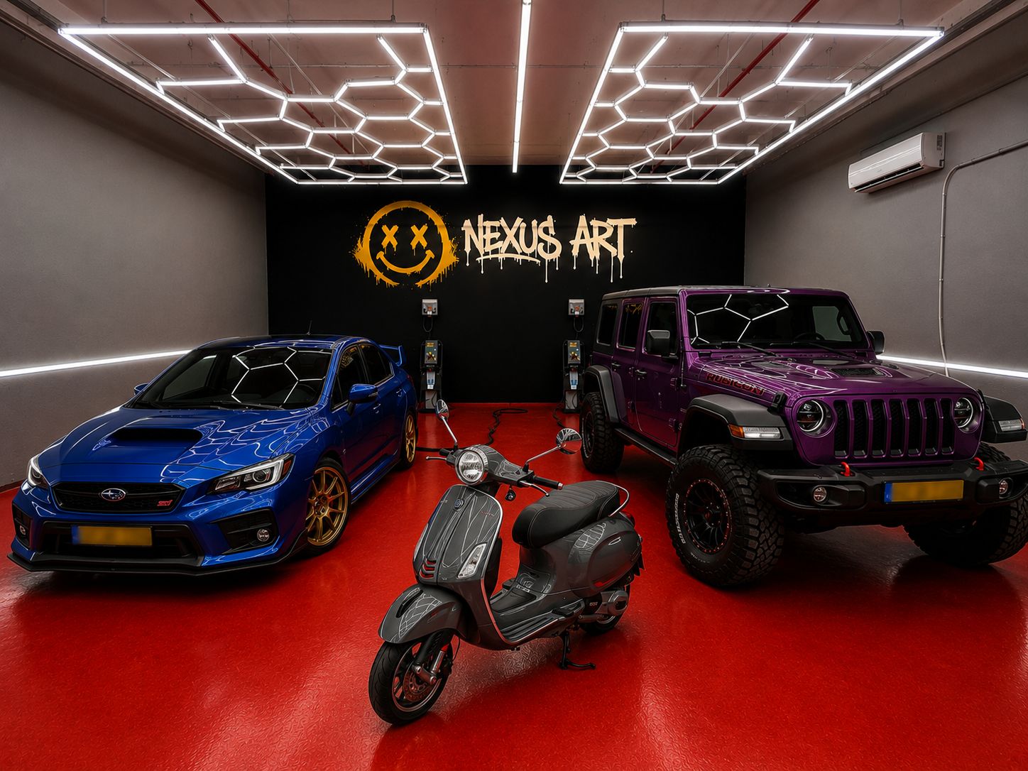 Subaru WRX, Jeep ו-Vespa עם ציפוי PPF